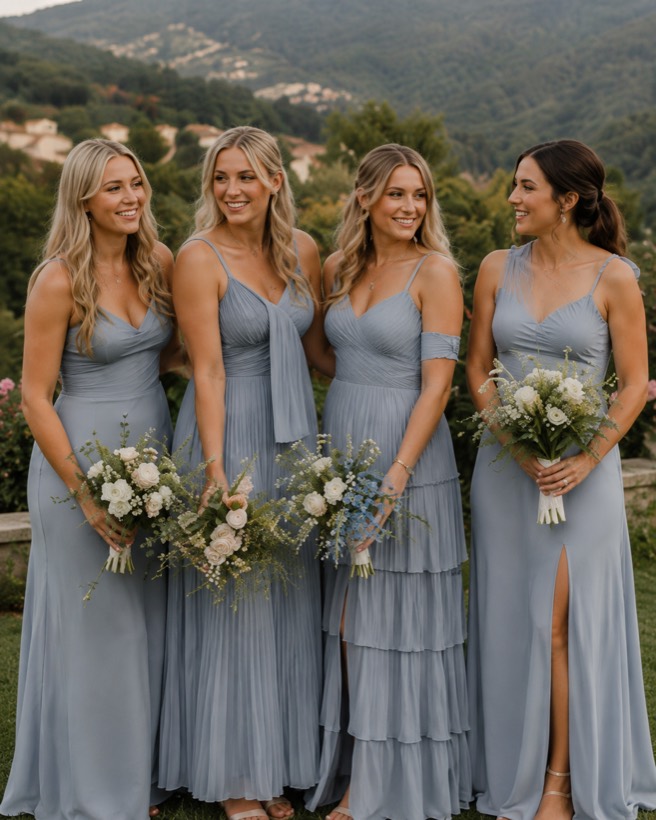 Bridesmaid dress style idea 2