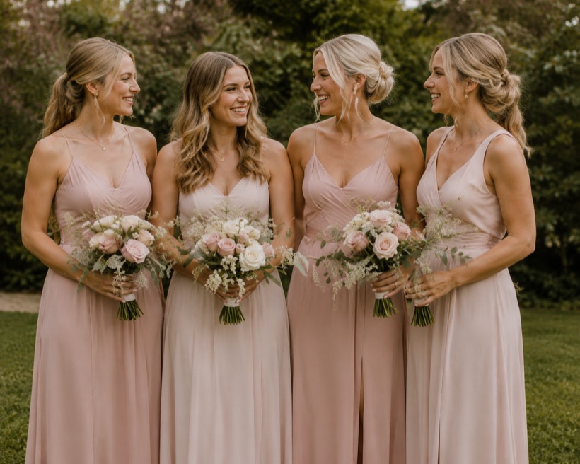 Bridesmaid dress style idea 8