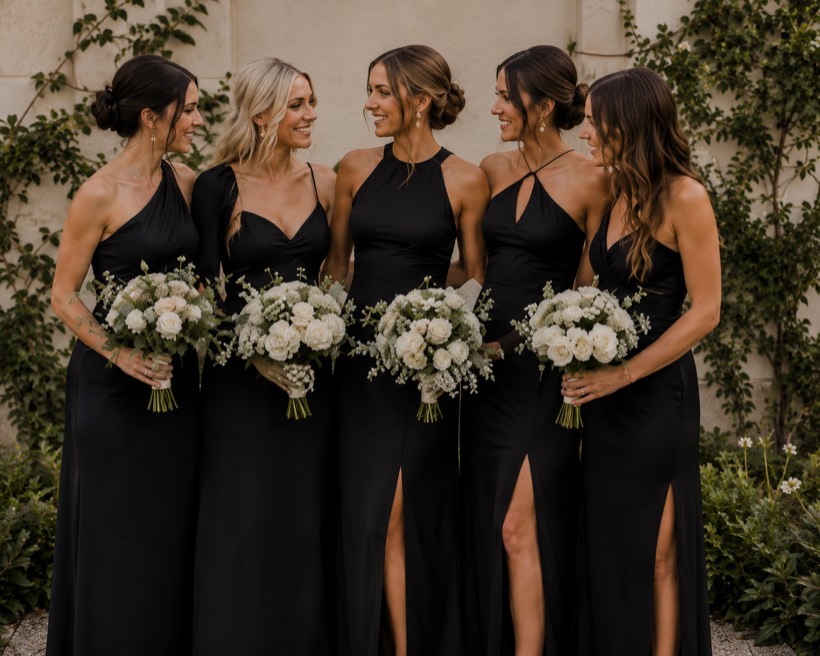 Bridesmaid dress style idea 10