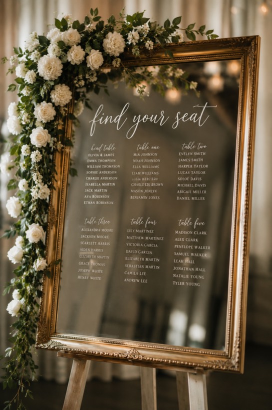 Wedding reception decoration idea 7