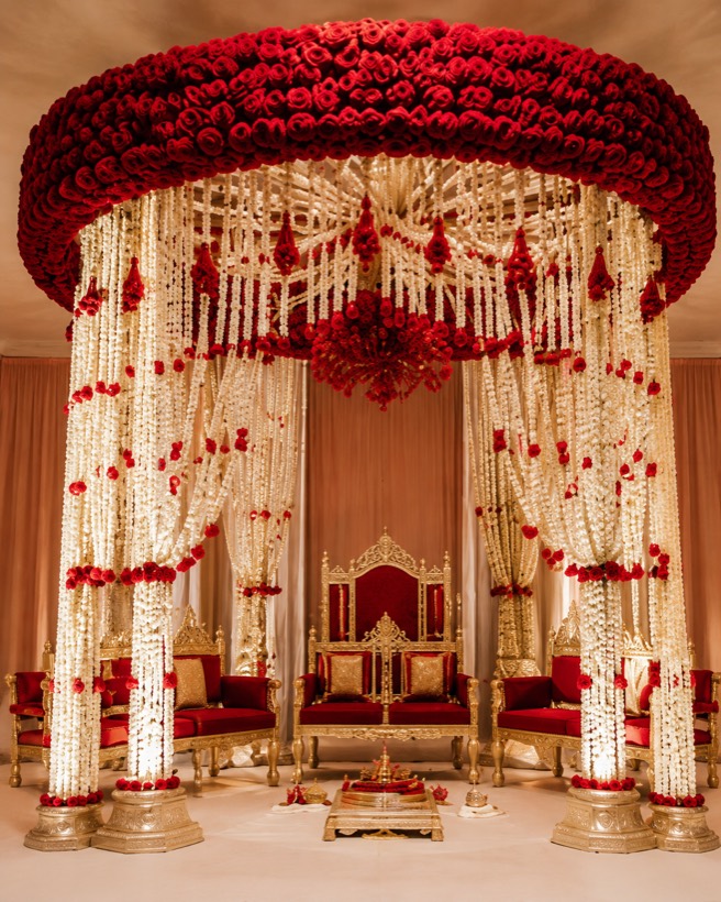 Wedding pavilion decoration idea 3
