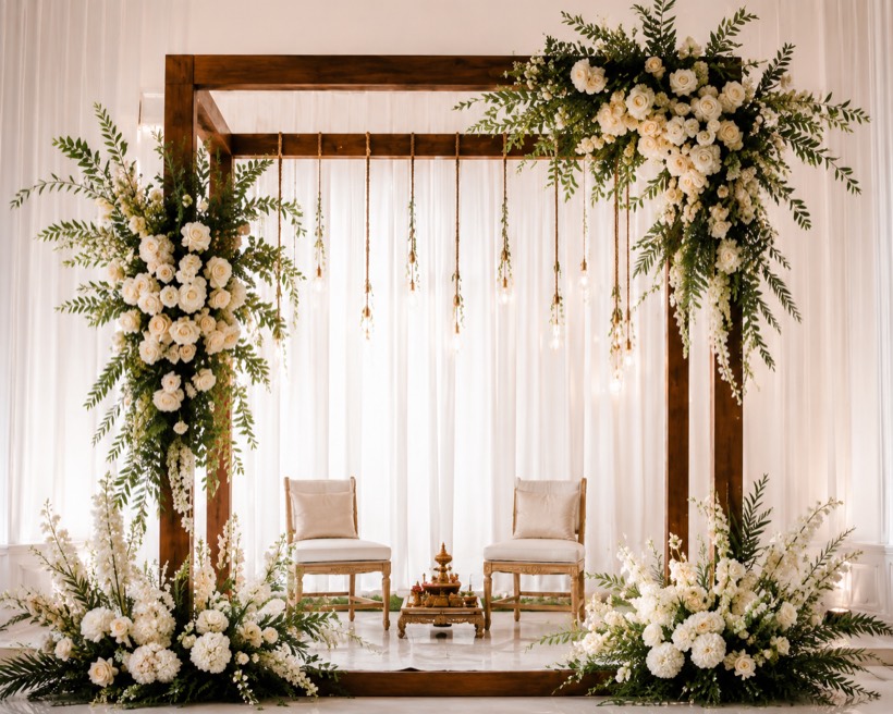 Wedding pavilion decoration idea 10
